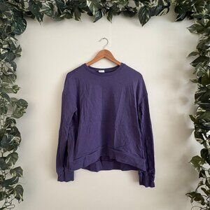 All In Motion Athletic Crewneck Pullover Sweater Purple Women’s Size S